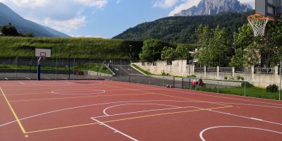 Campetto basket Tonadico ritrutturato