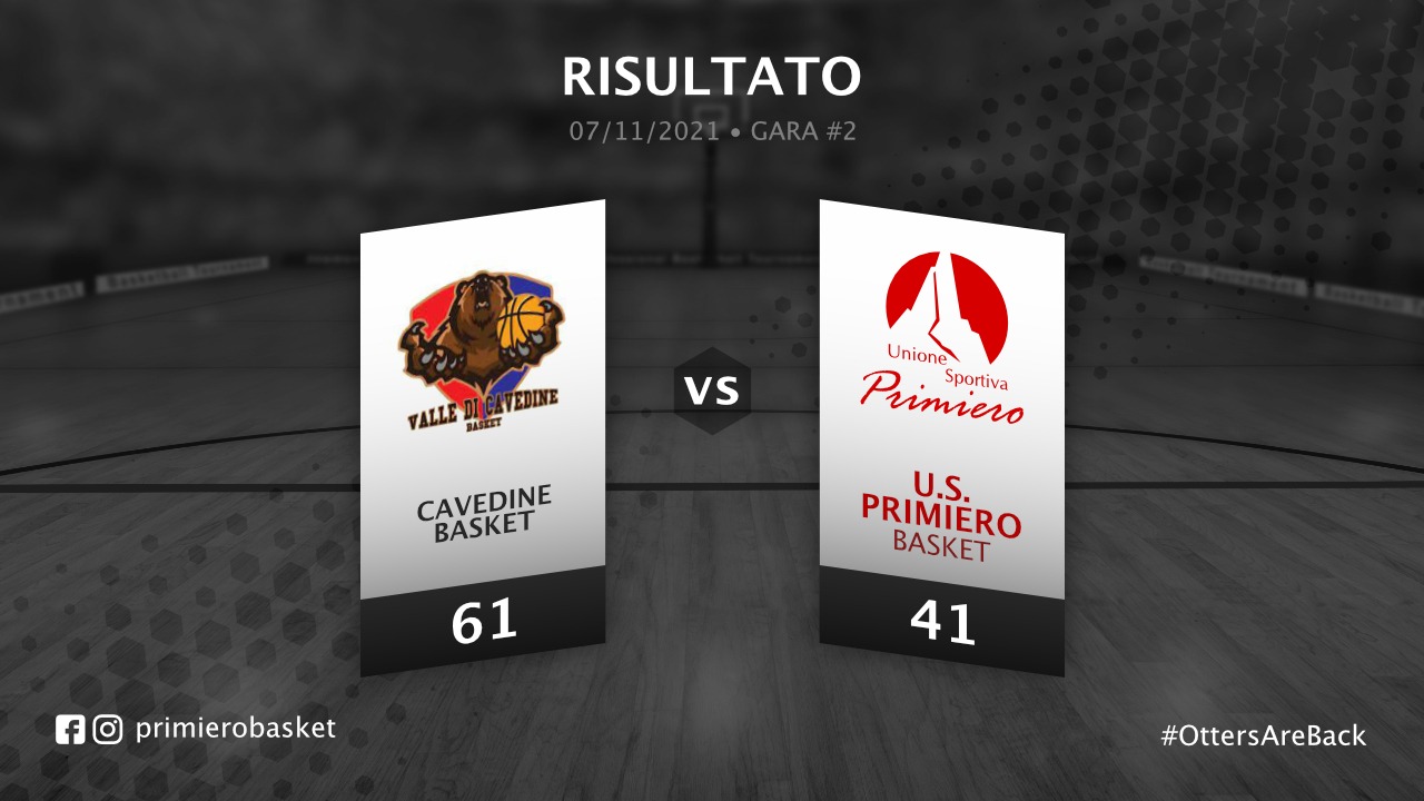 Una dura sconfitta » Primiero Basket